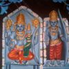 Painting_of_Lord_Rama_on_a_temple_at_Bhadrachalam_in_Khammam_District